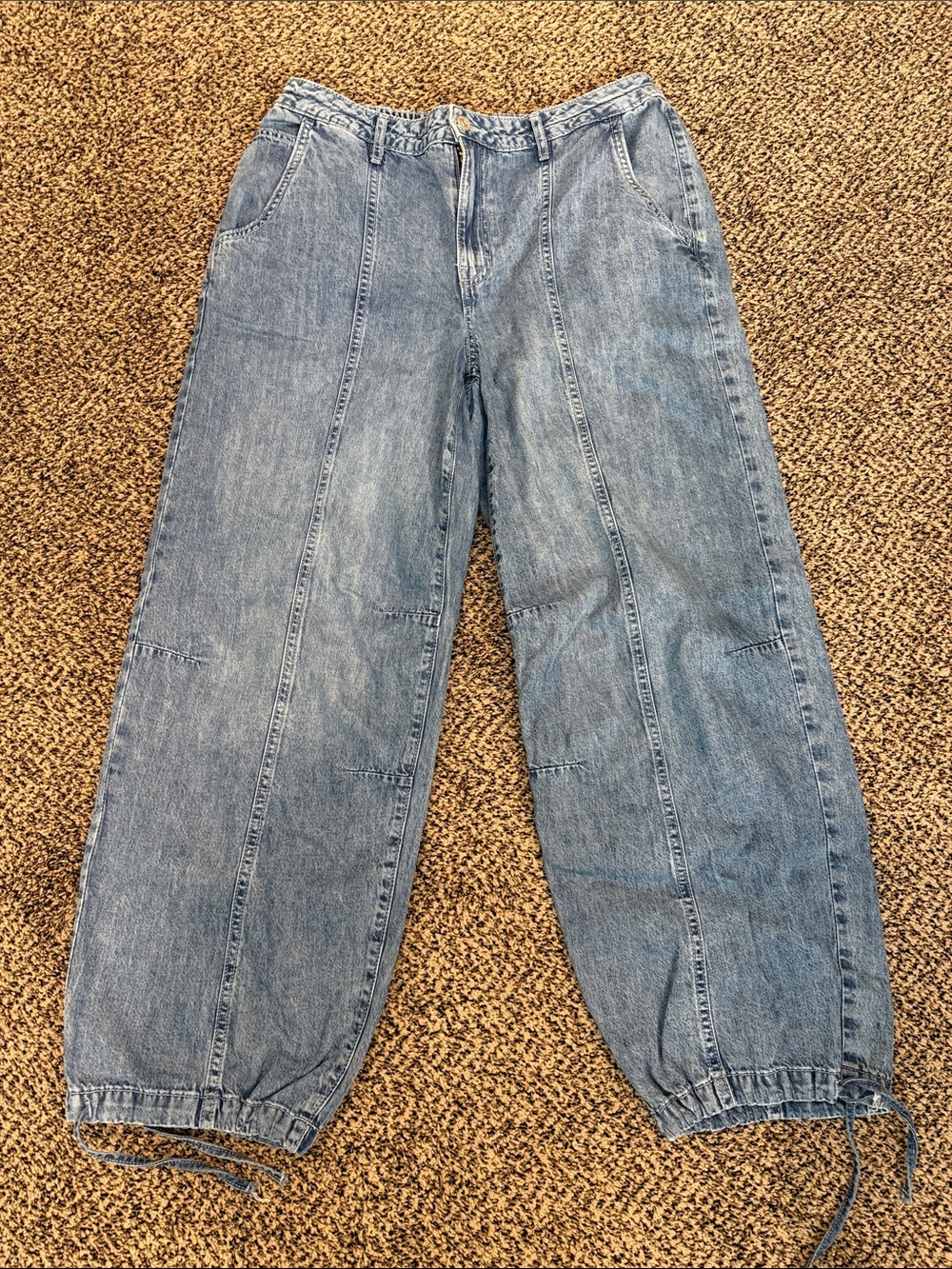 Maurices denim jogger/barrel jeans